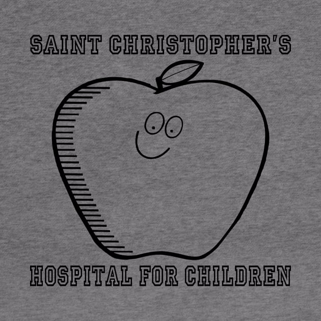 Retro St. Chris Logo (black) by BradyRain